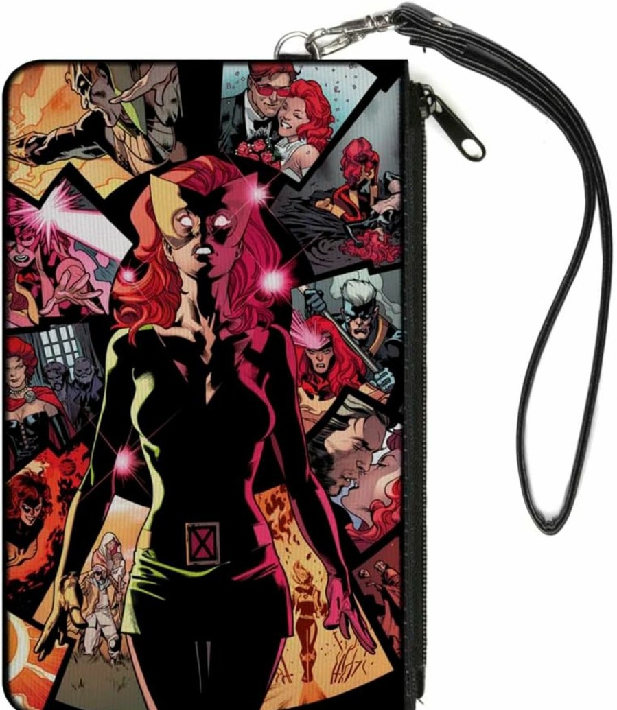 Buckle-Down Buckle-Down Buckle-Down Zip Wallet X-Men Large Accessory, X-Men, 8" X 5" | Coin Purses & Pouches