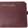 Michael Kors Michael Kors Mercer Small Coin Purse One Size (Merlot) | Coin Purses & Pouches