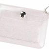 GSHLLO Gshllo 3 Pcs Womens Transparent Card Holder Wallet Small Coin Purse Keychain Mini Change Pouch Credit Card Case Clear | Coin Purses & Pouches