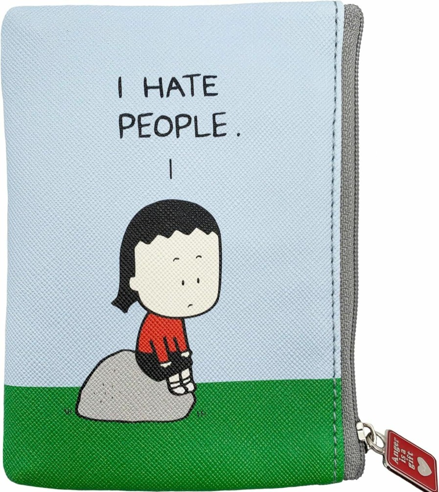 Angry Little Girls Angry Little Girls \"I Hate People\" Coin Purse | Coin Purses & Pouches