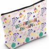 WZMPA Wzmpa Occupational Therapy Cosmetic Bag Ot Assistant Gift Occupational Therapist Makeup Zipper Pouch Bag Therapy Ot Month Merch (Occupational Therapy) | Coin Purses & Pouches