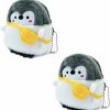 WisePoint Wisepoint Coin Purse, 2Pcs Plush Coin Pouch Cute Coin Holder For Women, Penguin-Shaped Change Purse With Keychain And Zipper For Shopping, Traveling, Dating, Walking (Penguin) | Coin Purses & Pouches