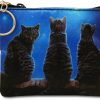 Midsouth Products Lisa Parker Key Chain Coin Purse - Cats Wish Upon A Star | Coin Purses & Pouches