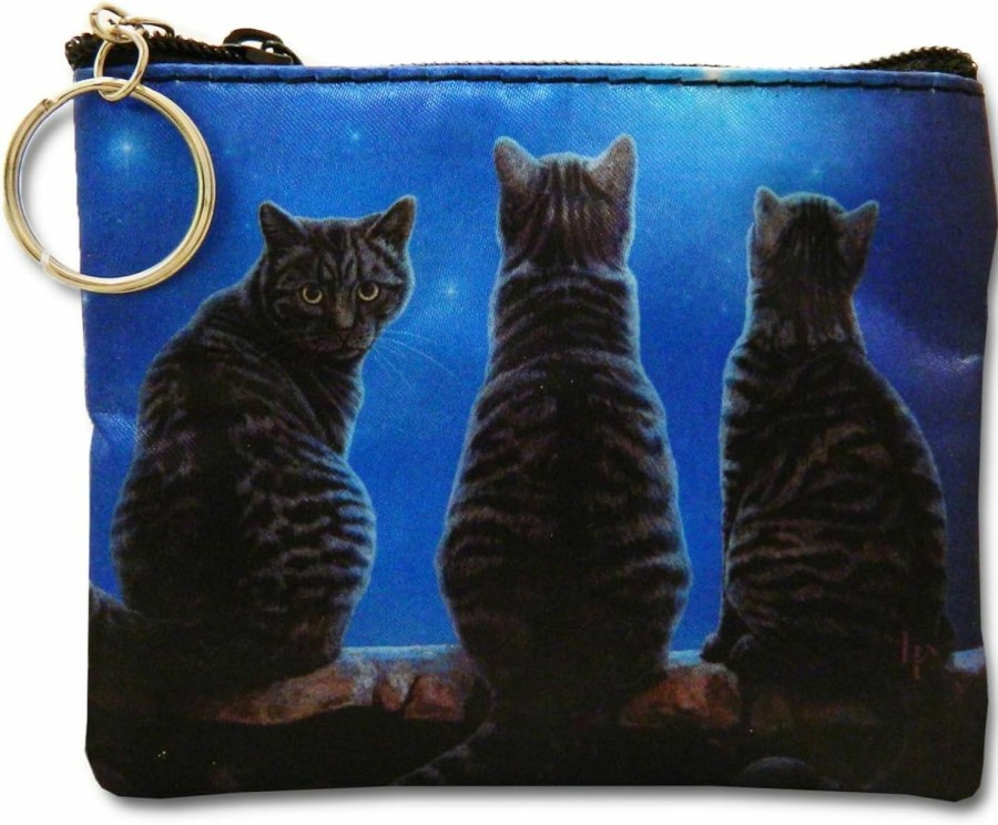 Midsouth Products Lisa Parker Key Chain Coin Purse - Cats Wish Upon A Star | Coin Purses & Pouches