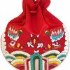 Generic Traditional Korean Pouch Embroidered Hanbok Coin Purse Bokjumeoni Korea Good Luck Charm Fortune Lunar New Year Chuseok | Coin Purses & Pouches