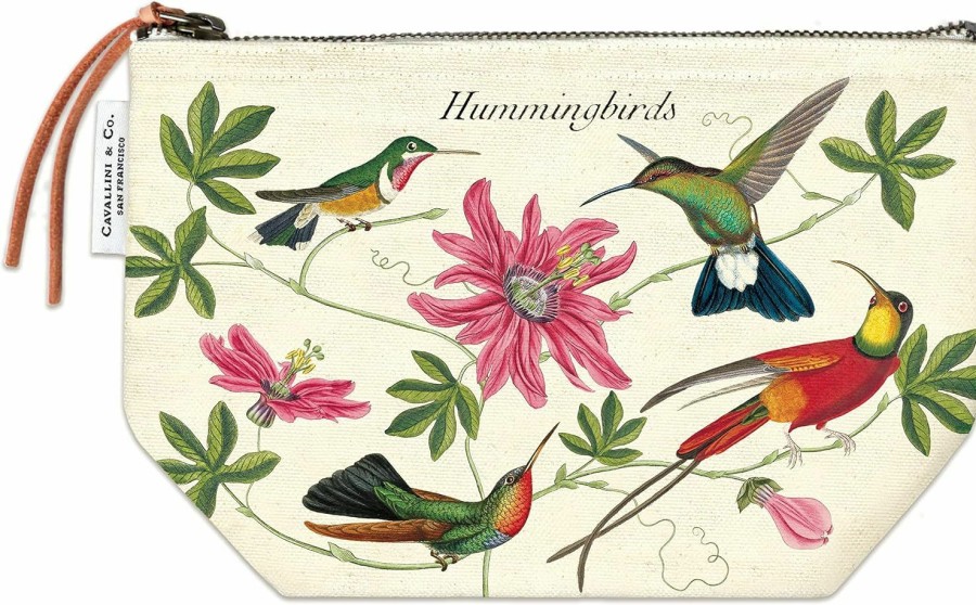 Cavallini Papers & Co. Cavallini Hummingbirds Vintage Pouch | Coin Purses & Pouches