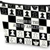 WZMPA Wzmpa Chess Lover Cosmetic Bag Chess Player Gift Chess Is The Art Of Analysis Survival Kit Chess Master Gift (Chess Analysis) | Coin Purses & Pouches