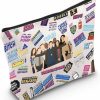 WZMPA Wzmpa Brooklyn 99 Cosmetic Bag Jake & Amy & Schmidt & Gina & Holt Fans Gift Brooklyn 99 Character Makeup Zipper Pouch Bag Brooklyn 99 Merch (Nine-Nine) | Coin Purses & Pouches