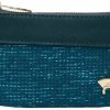 Olori Ola Mini Pouch, Coin Purse, Card Holder, Zippered Mini Wallet With Keychain For Women (Teal) | Coin Purses & Pouches