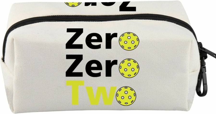 VAMSII Vamsii Pickleball Lover Bag Pickleball Player Pouch Zero Zero Two Gift For Pickleball Coach Pickleball Lover Gift | Coin Purses & Pouches