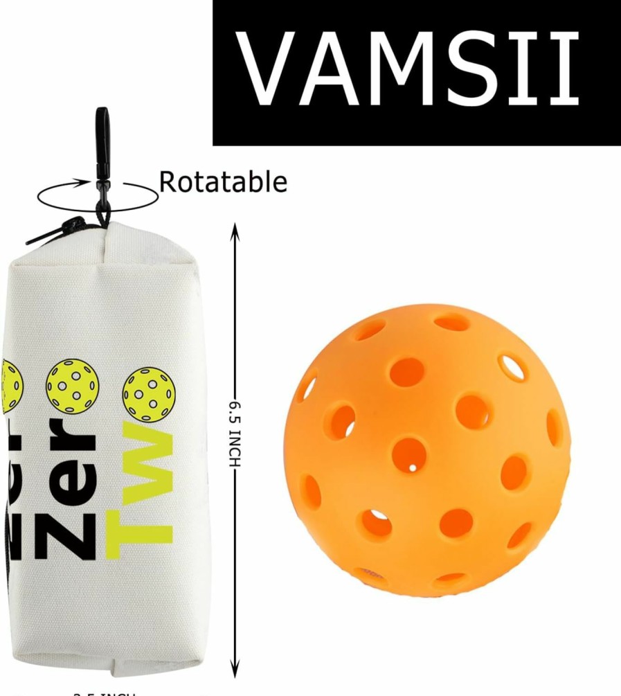 VAMSII Vamsii Pickleball Lover Bag Pickleball Player Pouch Zero Zero Two Gift For Pickleball Coach Pickleball Lover Gift | Coin Purses & Pouches