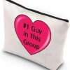 VAMSII Vamsii Vpr Bravo Tv Fans 1 Guy In This Group Bravo Tv Gifts Real Housewives Cosmetic Bag Pump Rules(#1 Guy In This Group) | Coin Purses & Pouches