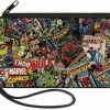 Buckle-Down Buckle-Down Buckle-Down Zip Wallet Marvel Comics Large Accessory, Avengers, 8" X 5" | Coin Purses & Pouches