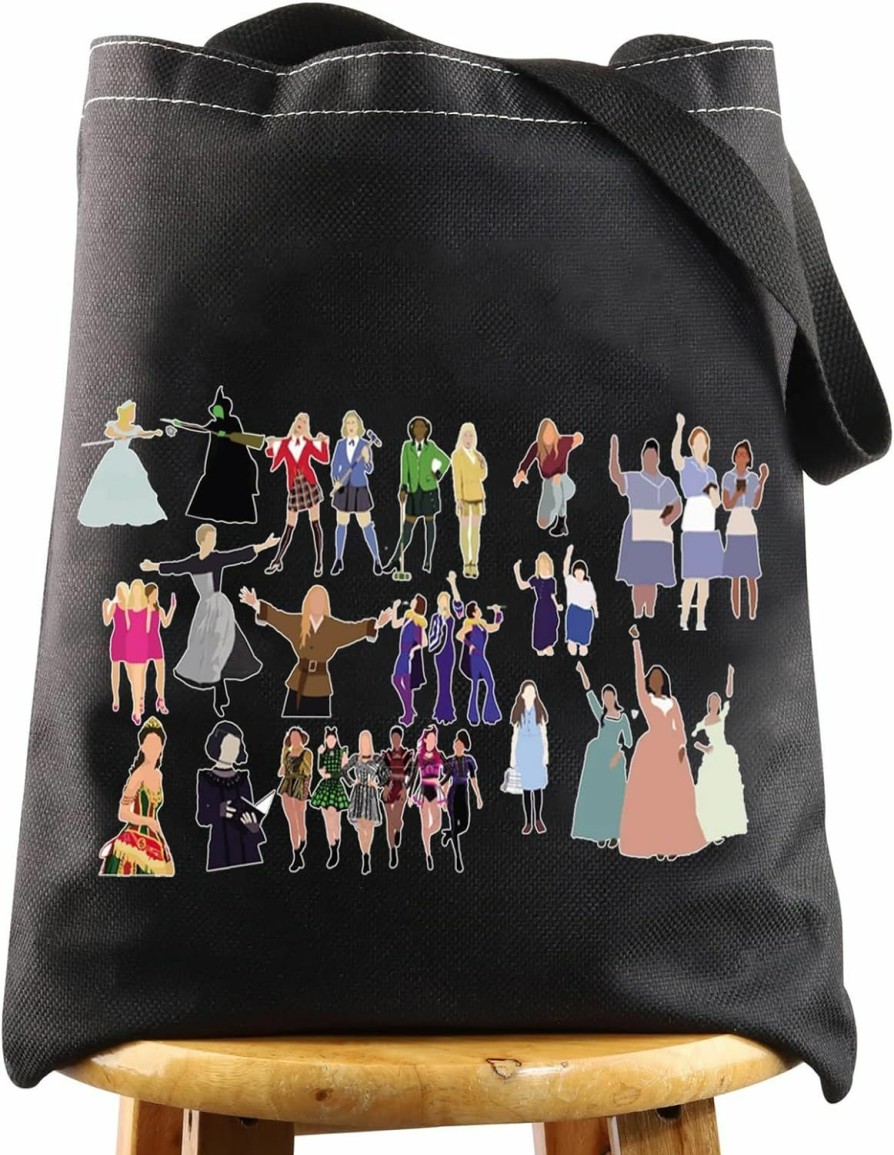 WZMPA Wzmpa Broadway Musical Character Cosmetic Makeup Bag Musical Theatre Fans Gift You Are Braver Stronger Smarter Than You Think Musical Zipper Pouch Bag | Coin Purses & Pouches