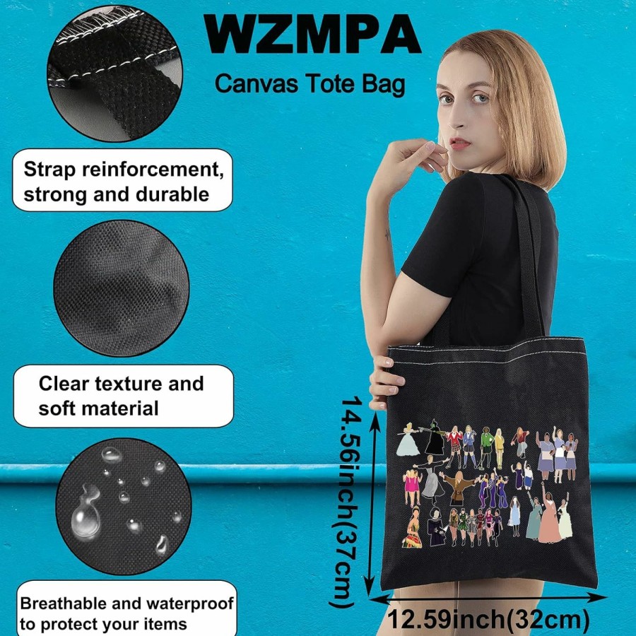 WZMPA Wzmpa Broadway Musical Character Cosmetic Makeup Bag Musical Theatre Fans Gift You Are Braver Stronger Smarter Than You Think Musical Zipper Pouch Bag | Coin Purses & Pouches