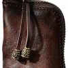 YIUWLMN Yiuwlmn Leather Pouch For Men Women Leather Key Pouch Zippered Coin Bag Vintage Coin Pouch | Coin Purses & Pouches