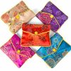 STUDYY Studyy 12 Pack Jewelry Silk Purse Pouch Brocade Coin Purse Zipper Jewelry Pouch Gift Bags, Multiple Colors, 3.1 2.4 Inch | Coin Purses & Pouches