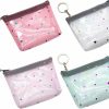 LEUNG Leung 4Pcs Small Purses Clear Coin Purse Small Wallet Zipper Wallet Women Change Purse | Coin Purses & Pouches