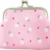 MDSTYLE Mdstyle Kiss-Lock Coin Purse For Women, Girls, Kids - Cute Change Purses - Small Coin Pouch - Mini Change Holder - Tiny Coin Wallet (Lemon) | Coin Purses & Pouches