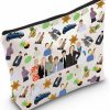 WZMPA Wzmpa Shawn Spencer Cosmetic Bag Gus & Henry & Carlton & Juliet & Karen Fans Gift Humour Psych Character Makeup Zipper Pouch Bag Psych Merch (Sheriff) | Coin Purses & Pouches