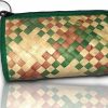 Generic Traditional Trends Palm Leaf Women Small Wallet-Natural New Handmade Small Size Green And Natural Brown Color | Coin Purses & Pouches