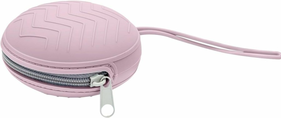 WisePoint Wisepoint Coin Purse, Silicone Coin Holder Small Coin Purse For Women, Waterproof Coin Pouch Minimalist Change Purse With Zipper And Hanging Rope For Coin, Key, Change (Pink) | Coin Purses & Pouches