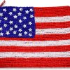 BSJELL Bsjell 4Th Of July Coin Purse For Women Beaded Stars Stripes Coin Pouch Small American Flag Patriotic Change Purse Wallet Independence Day Party Favors (Red White Blue) | Coin Purses & Pouches