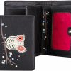 VISCONTI Visconti Owl Collection Digger Ol70 Leather Coin Purse Wallet | Coin Purses & Pouches