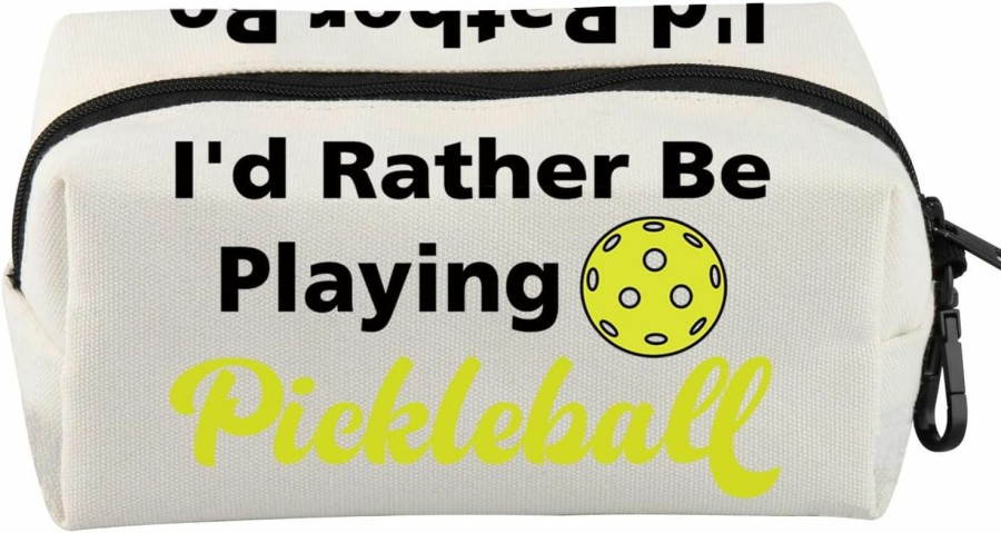 VAMSII Vamsii Pickleball Lover Bag Pickleball Player Pouch Let'S Play Pickleball Gift For Pickleball Coach Pickleball Lover Gift | Coin Purses & Pouches