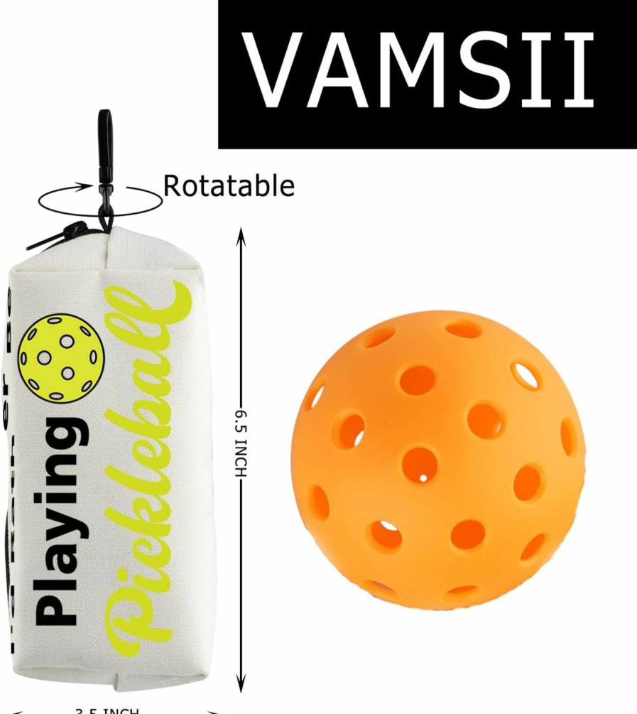 VAMSII Vamsii Pickleball Lover Bag Pickleball Player Pouch Let'S Play Pickleball Gift For Pickleball Coach Pickleball Lover Gift | Coin Purses & Pouches