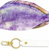 FUSMYE Fusmye Novelty Fish Coin Pouch Purse | Portable Small Storage Bag For Coin Stationery Tools And Cosmetics | Realistic Looking Fish Decorations (Yellow) | Coin Purses & Pouches