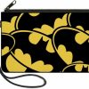 Buckle-Down Buckle-Down Buckle-Down Zip Wallet Batman Large Accessory, Batman, 8" X 5" | Coin Purses & Pouches