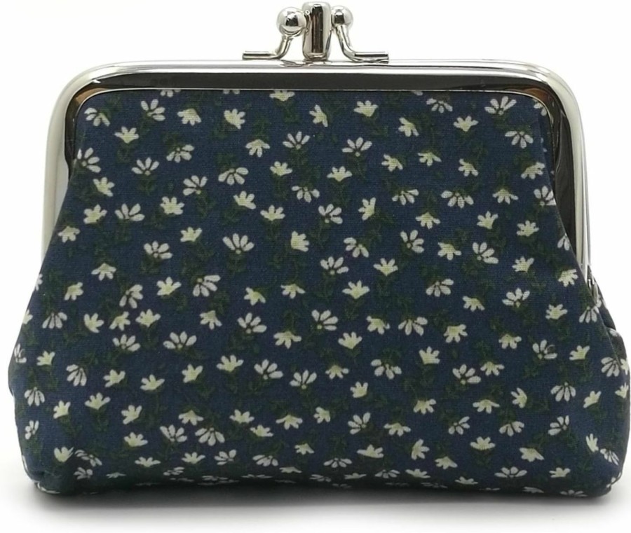 Sanxiner Sanxiner Cute Floral Buckle Coin Purses Vintage Pouch Kiss-Lock Change Purse Wallets… | Coin Purses & Pouches