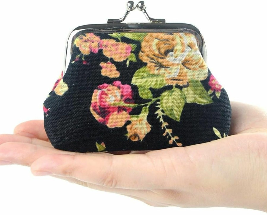 POPUCT Popuct Fashion Women'S Cute Classic Exquisite Buckle Mini Coin Purse (4 Pack)(G) | Coin Purses & Pouches