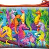 Deluxebase 3D Livelife Coin Purse - Hilarius Hippocampus From Deluxebase. Lenticular 3D Seahorse Purse. Cash, Coin And Card Holder With Secure Zipper Featuring Artwork Licensed From Renowned Michael Searle | Coin Purses & Pouches