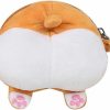 MOMOFULL Momofull Cute 3D Animal Corgi Butt Zipper Pouch Change Cash Bag Wallet Coin Purse For Women Girls | Coin Purses & Pouches