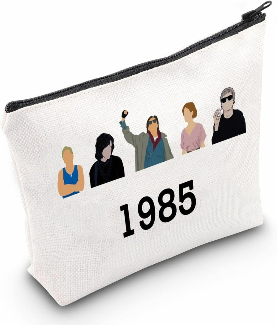 CMNIM Cmnin 80'S Movie Inspired Gift The Breakfast C Figure Character Makeup Bag 1985 Breakfast Tv Movie Merchandise For Club Fans (1985 Breakfast Tv Mb) | Coin Purses & Pouches