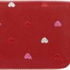 VALICLUD Valiclud Wallet Red Coin Zippered Change Pouch Coin Purse Small Gifts For Women Small Clutch Handbag Credit Clutch Stars Purse Mini Pink Purse Cards Protective Cover Coin Box Cartoon Miss | Coin Purses & Pouches