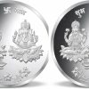 Generic Luxmi Laxmi Ganesh Ji Diwali Deepawali Dhanteras Coin 10 Gram 999 Pure Coin Silver Pack Of 2 | Coin Purses & Pouches