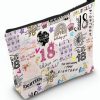 TSOTMO Tsotmo 18 Years 18Th Birthday Gift Birthday Party Gift 18Th Birthday Wish Cheer Gift (18Th Bag) | Coin Purses & Pouches