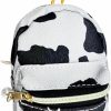 CRASPIRE Craspire Cow Print Coin Purse Pouch Pu Leather Little Backpack Portable Cute Mini Key Chain Bags Fun Keychain With Clips For Women Small Wallets Earphone Credit Cards Organizer 3.5 X 5 Inch | Coin Purses & Pouches