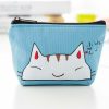 DPWOUM Cute Coin Purse,Cat Change Pouch Vintage Oxford Zipper Wallet Cartoon Cat Print Mini Card Holder Women Money Pouch Purse Storage Bag, Travel Purse For Id Case | Coin Purses & Pouches