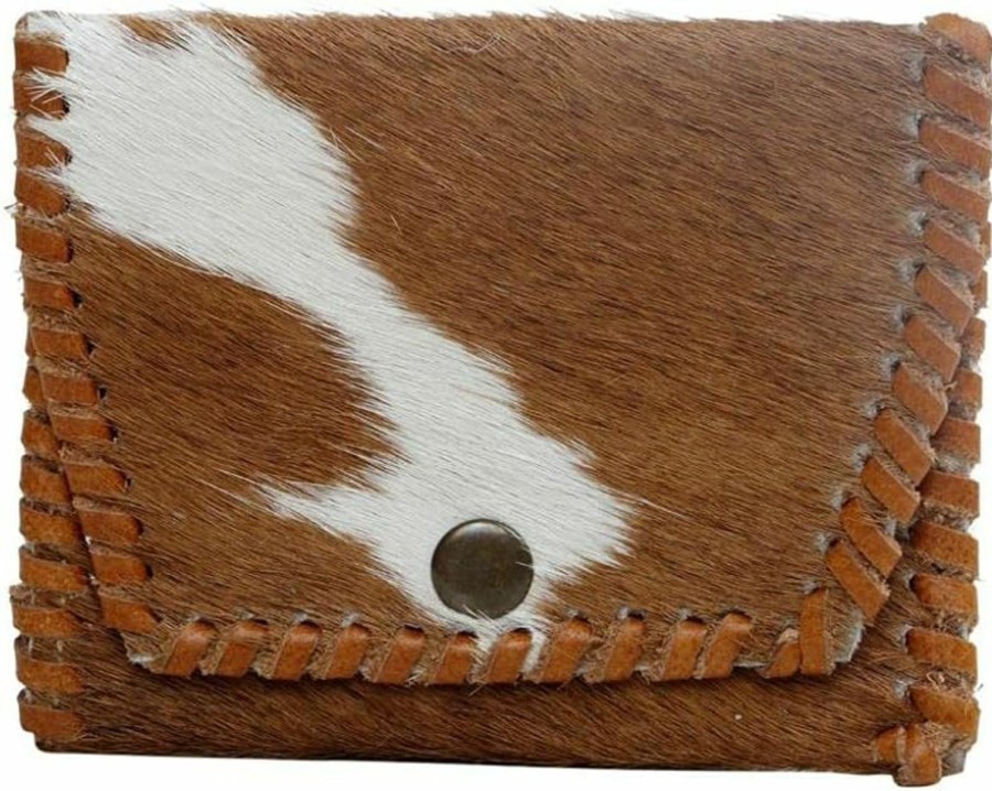 Myra Bag Myra Bag Cute Side Coin Purse Upcycled Cowhide Leather S-2968 | Coin Purses & Pouches