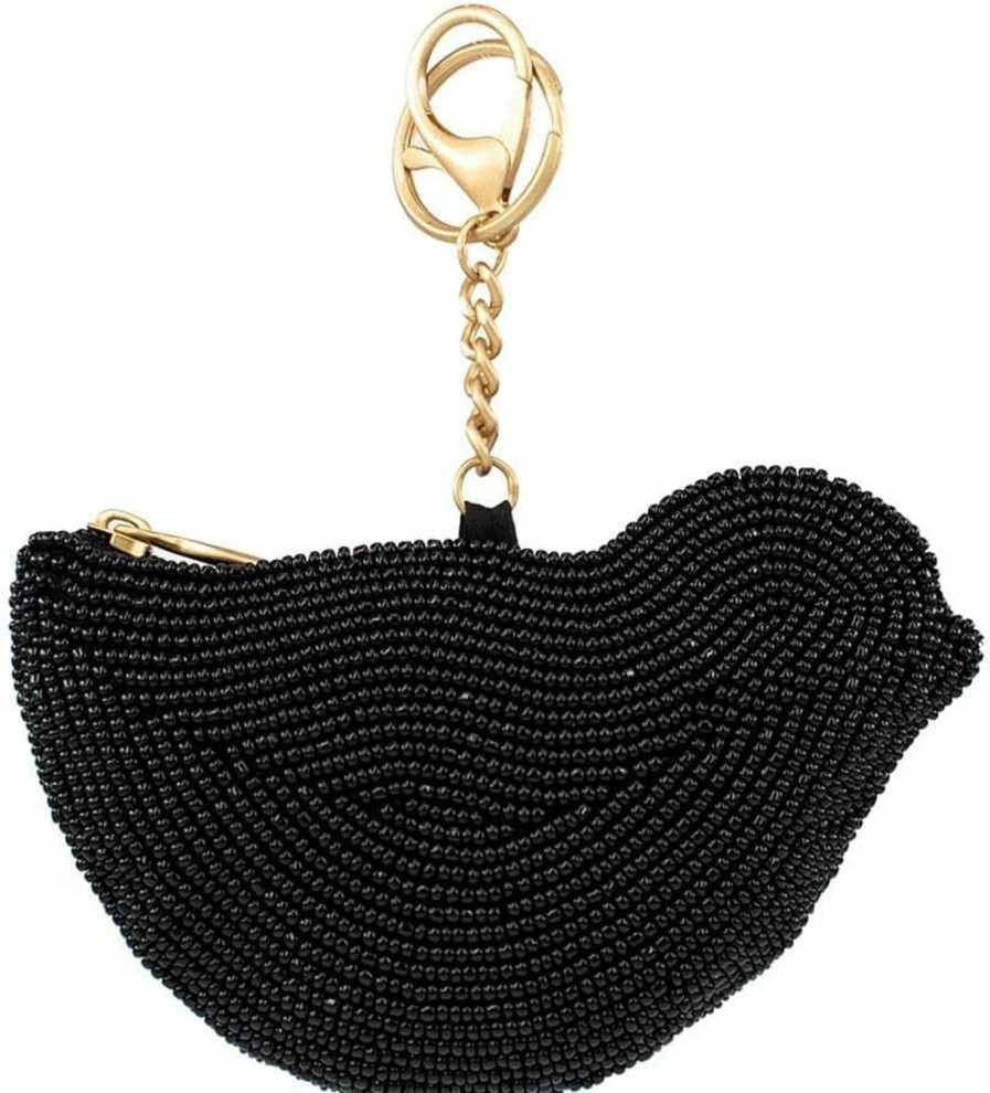 Mary Frances Mary Frances Fly Free Beaded Bird Coin Purse/Key Fob, Multi | Coin Purses & Pouches