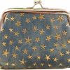 Adam Victor Adam Victor Star Pattern Coin Purse- Mini Clasp Pouch Key Bags Money Bag/Wallet, Perfect Gifts For Girls Kids Purses Wallets Party Favors(4.8 X 3.6 Inches) | Coin Purses & Pouches