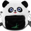 E-AOCJMH Panda Crossbody Bag With Panda Coin Purse Anime Crossbody Coin Purse For Women (Pbg Panda) | Coin Purses & Pouches