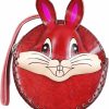 BDHRKTE Bdhrkte 1 Pcs Leather Zip Coin Purse Rabbit Coin Purse, Handbag, Wrist Bag, Coin Manager, Coin Clip, Mini Leather Zip Organizer (Red) | Coin Purses & Pouches