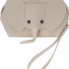 CAIRIAC Cairiac Leather Coin Purse Change Purse Cute Elephant Coins Zipper Change Bag Animal Wallet Purse For Female (Gray) | Coin Purses & Pouches