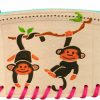 Needzo Small Faux Leather Monkey Boho Coin Purse, Southwestern Cowboy Fashion Accessories, Decorative Pouches For Jewelry, Change, Trinkets, And More, 4.5 Inches | Coin Purses & Pouches