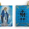 TREE OF LIFE REV. 22:14 Catholic Rosary Pouch, Archangel Gabriel & Guardian Angel Prayer, 4\" X 6\" Jewelry & Coin Purse With Cross, Small Woven Tapestry Icon Bag, Bolsa De Rosario Catolico Para Joyeria | Coin Purses & Pouches